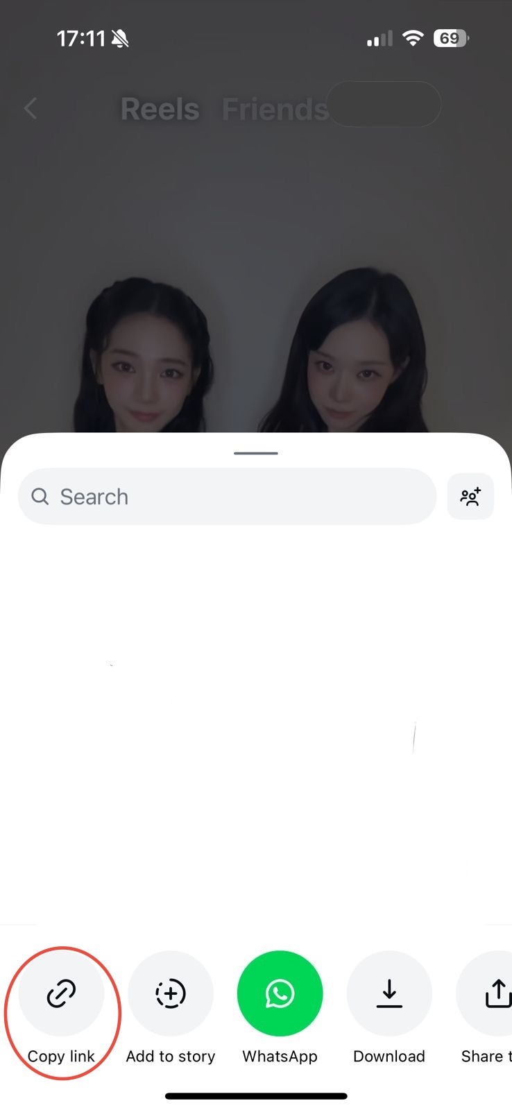 Instagram Posts Sharing